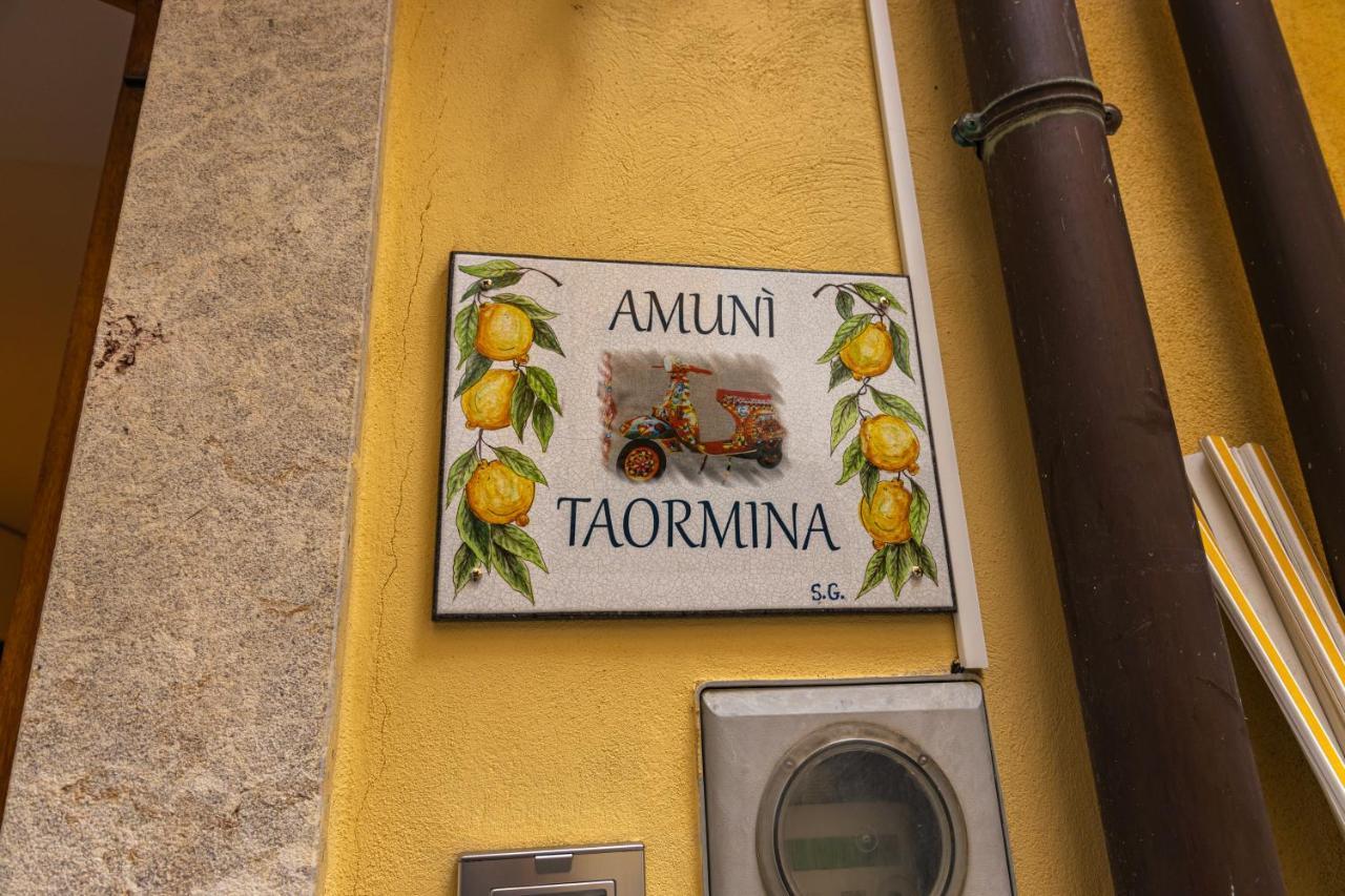 Amuni Taormina Apartment ภายนอก รูปภาพ